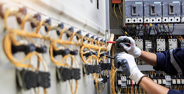 Professional Electrician technician working in Greenville, VA